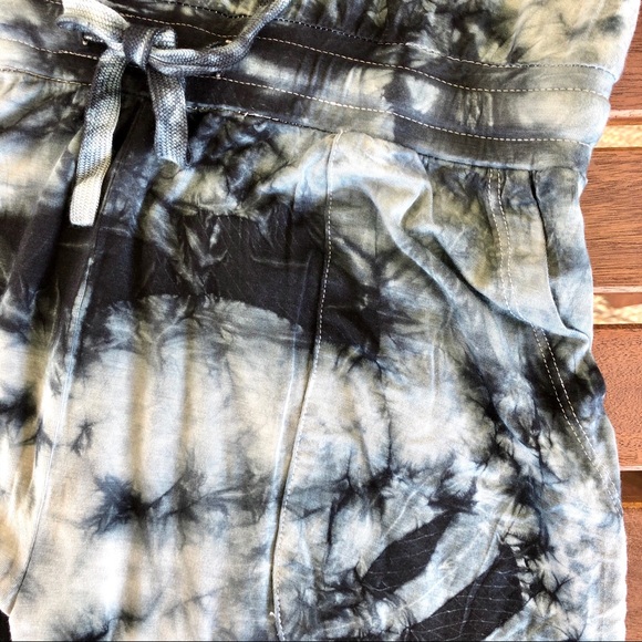 🏷SOLD VICI Stonewash Tie Dye Waist Tie Pantsuit - Picture 6 of 11